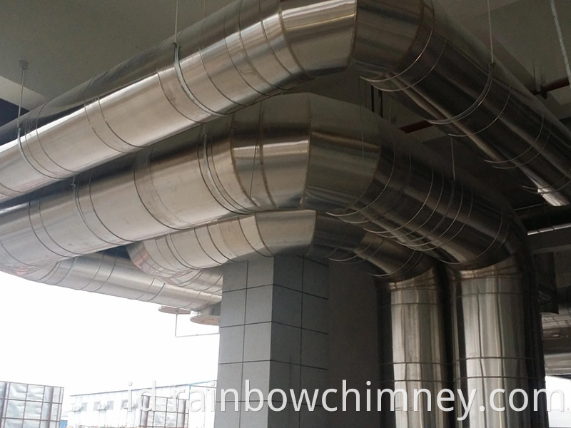 boiler chimney project